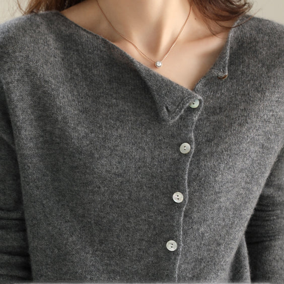 Blusa de Punto Clásica con Cierre - Vestiria