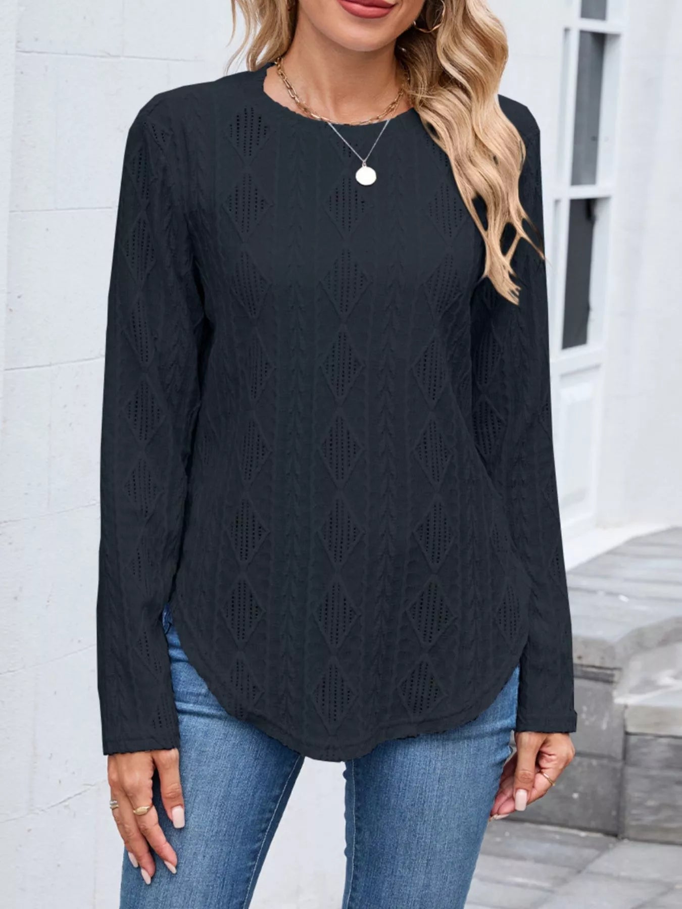 Sudadera Mujer Cuello Alto Con Botones - Vestiria