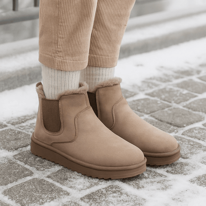 Botas Chelsea Interior Peludo Cálido