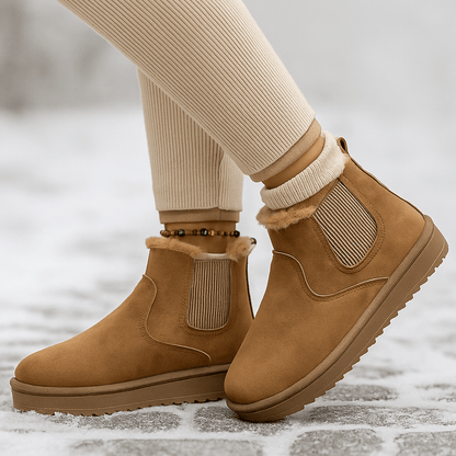 Botas Chelsea Interior Peludo Cálido - Vestiria