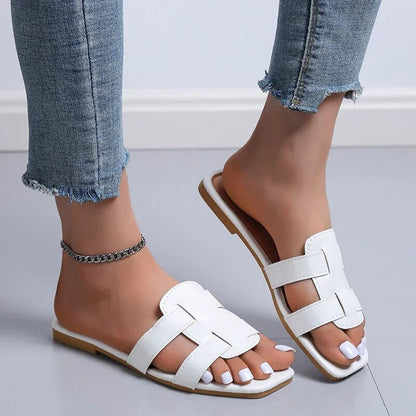Sandalias de mujer cómodas suela fina - Vestiria