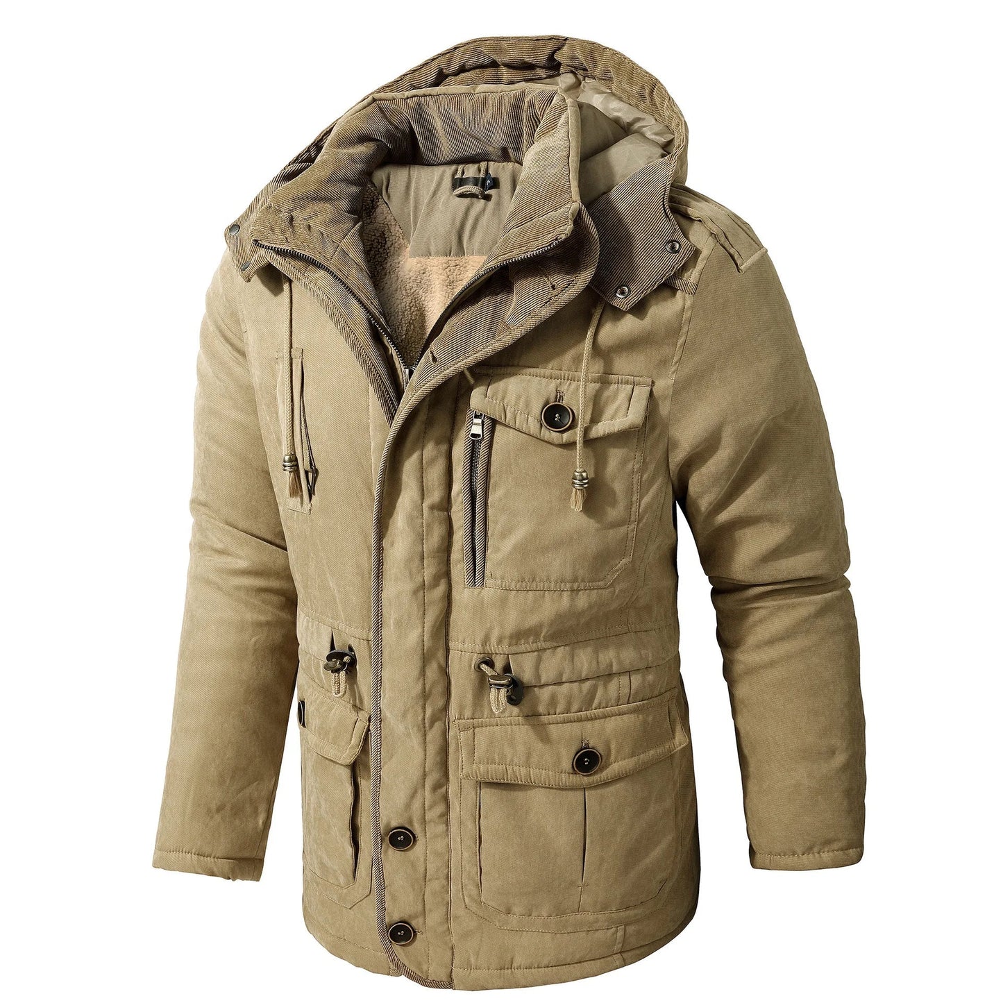 Chaqueta Invierno Hombre Abrigo Caliente