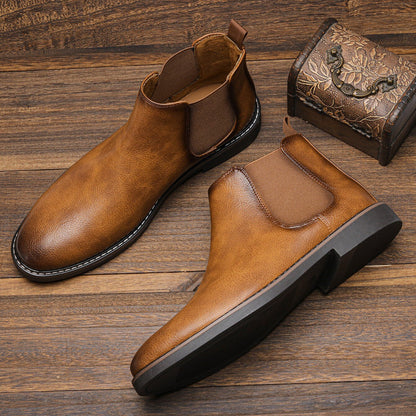 Botas Chelsea Hombre Elásticas Clásicas