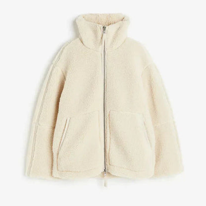 Abrigo Invierno Grande Acogedor Mujer