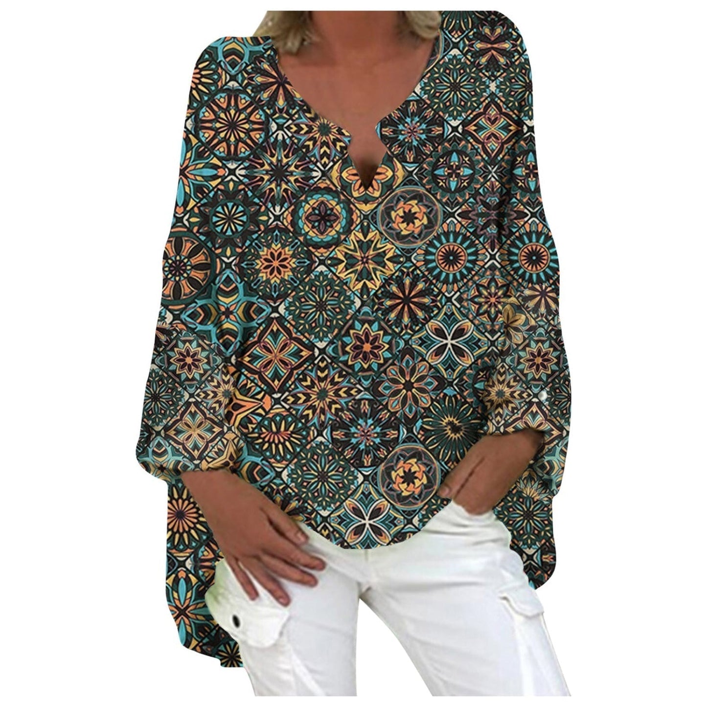 Blusa Lino Fresca y Chic Mujer