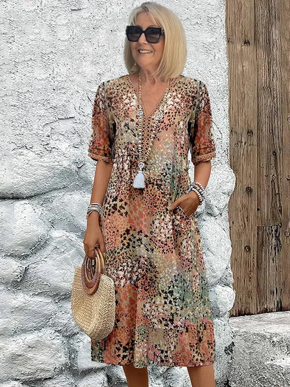 Vestido Jardín Ligero y Fresco para Mujer - Vestiria