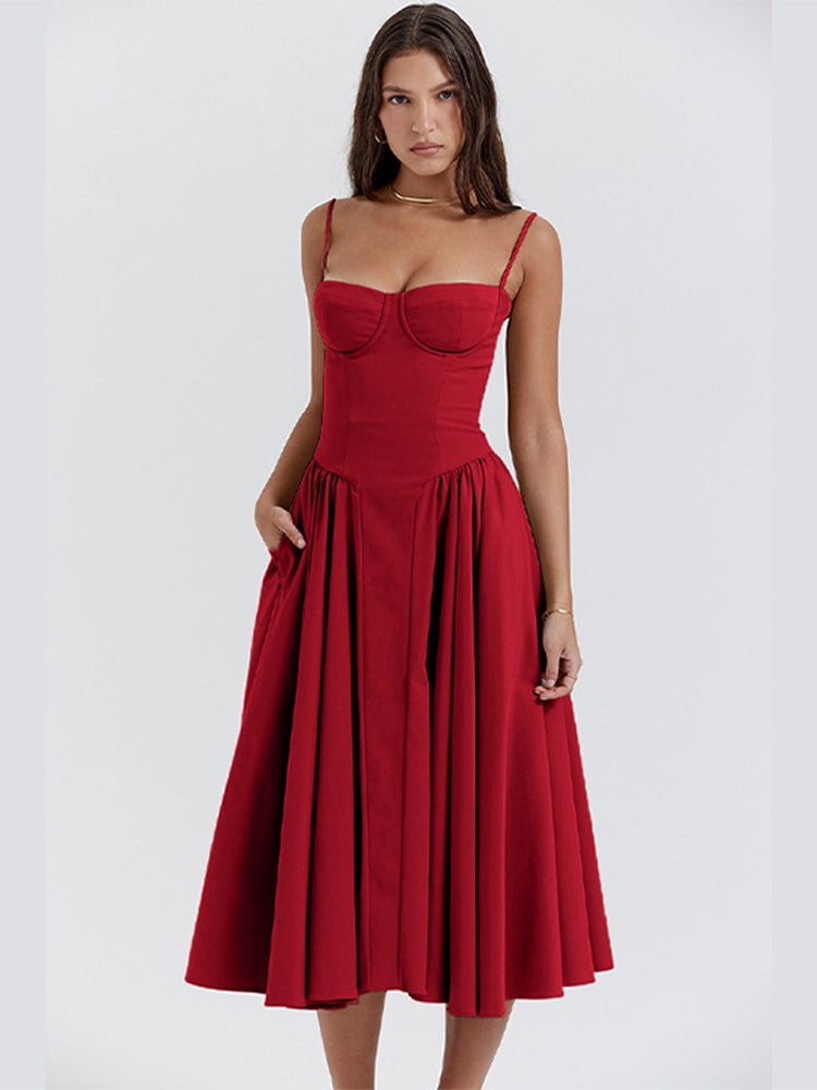 Vestido Ceñido Glamouroso