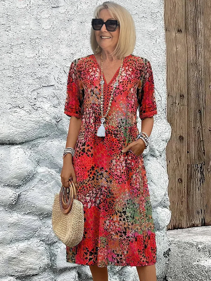 Vestido Jardín Ligero y Fresco para Mujer