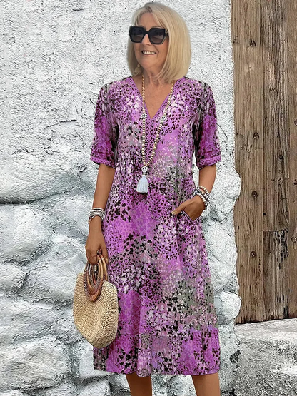Vestido Jardín Ligero y Fresco para Mujer