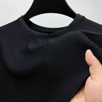 Camiseta de Seda Elegante Mujer