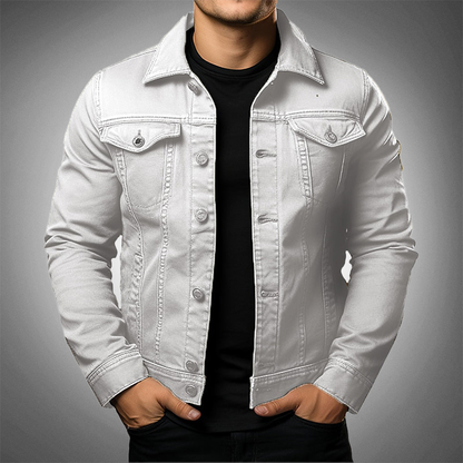 Chaqueta Cuero Motera Clásica