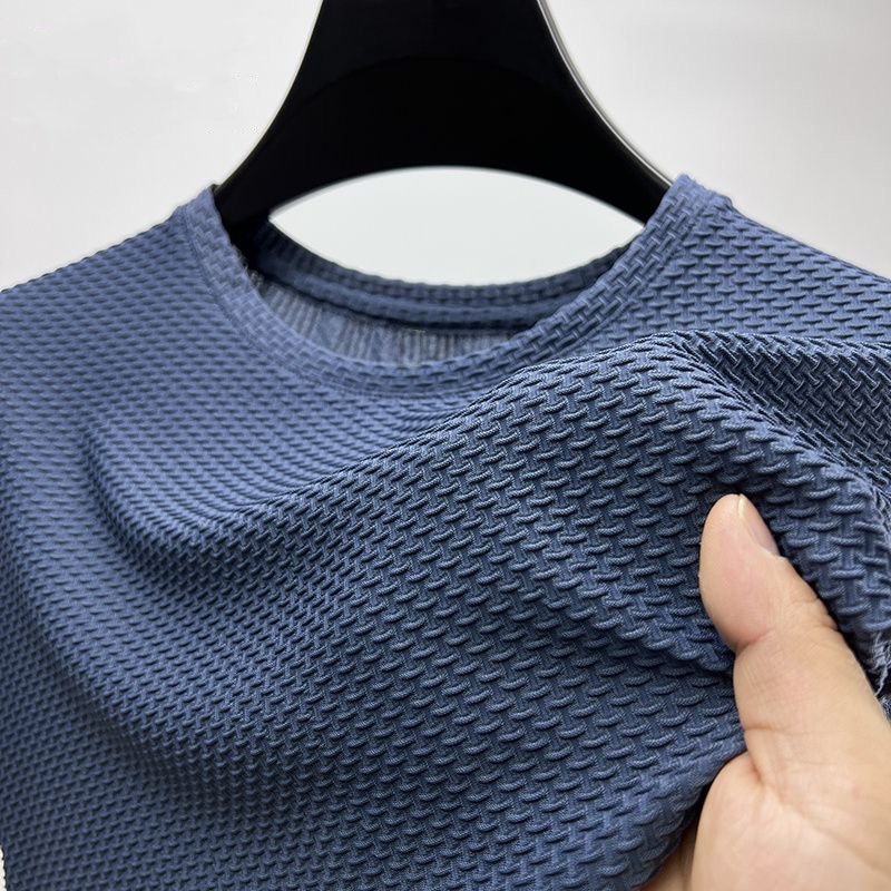Camiseta de Seda Elegante Mujer