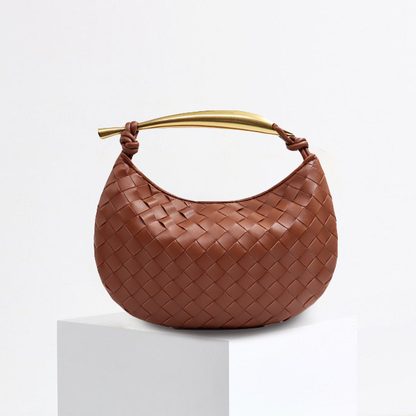 Bolso de mano de cuero artesanal - Vestiria