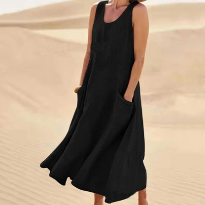 Vestido Mujer con Bolsillos Práctico