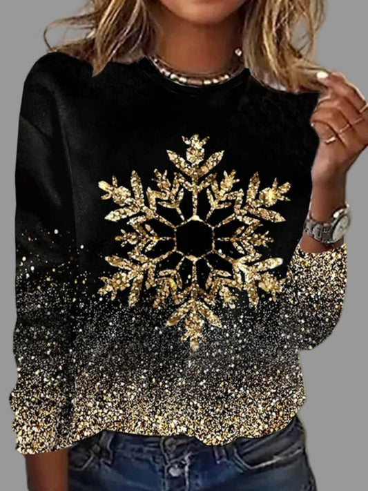 Sudadera Navidad Mujer Brillante - Vestiria