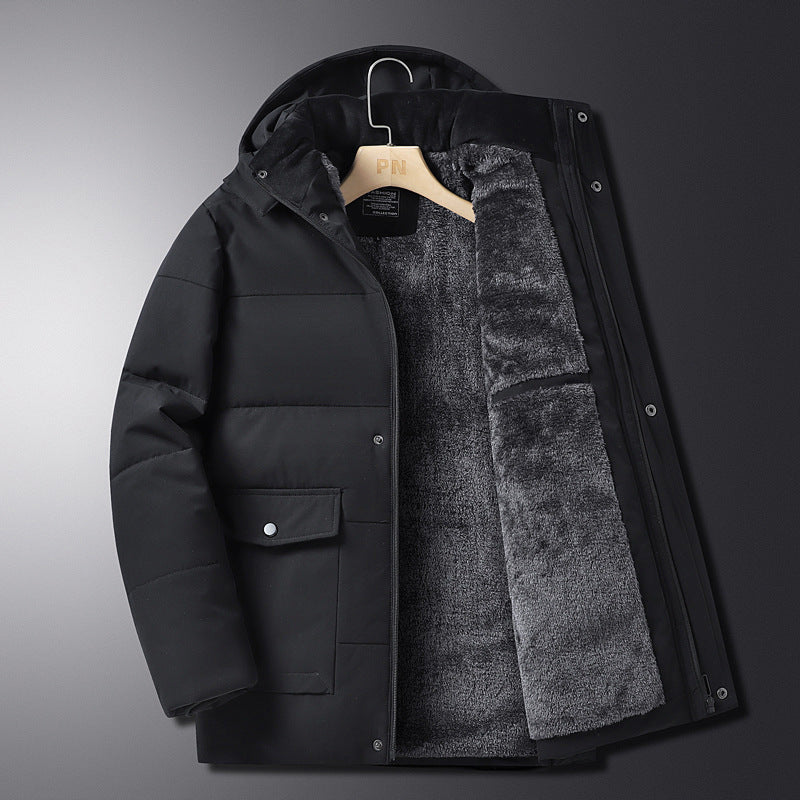 Chaquetón abrigado hombre invierno suave - Vestiria