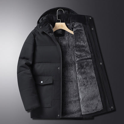 Chaquetón abrigado hombre invierno suave - Vestiria