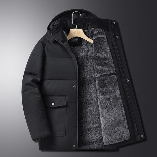Chaquetón abrigado hombre invierno suave - Vestiria