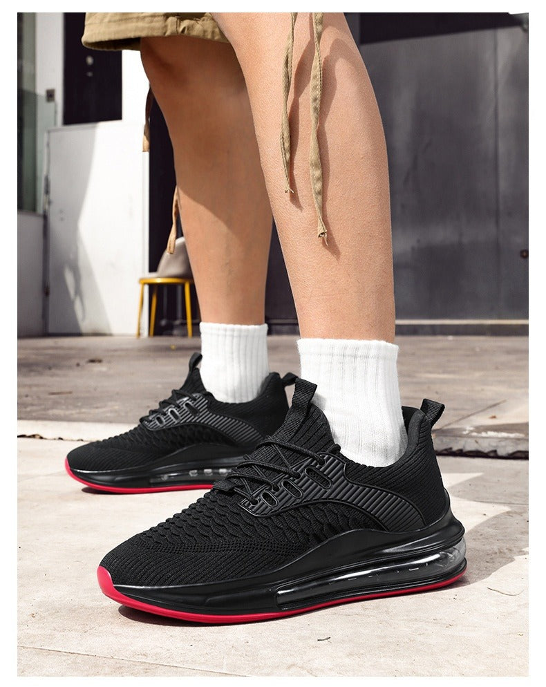 Zapatillas running hombre ligero con aireación y amortiguación