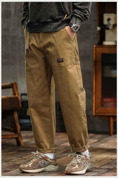 Pantalón Hombre Cargo Resistente Algodón Clásico - Vestiria