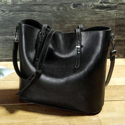Bolsa Bandolera Cuero Clásica