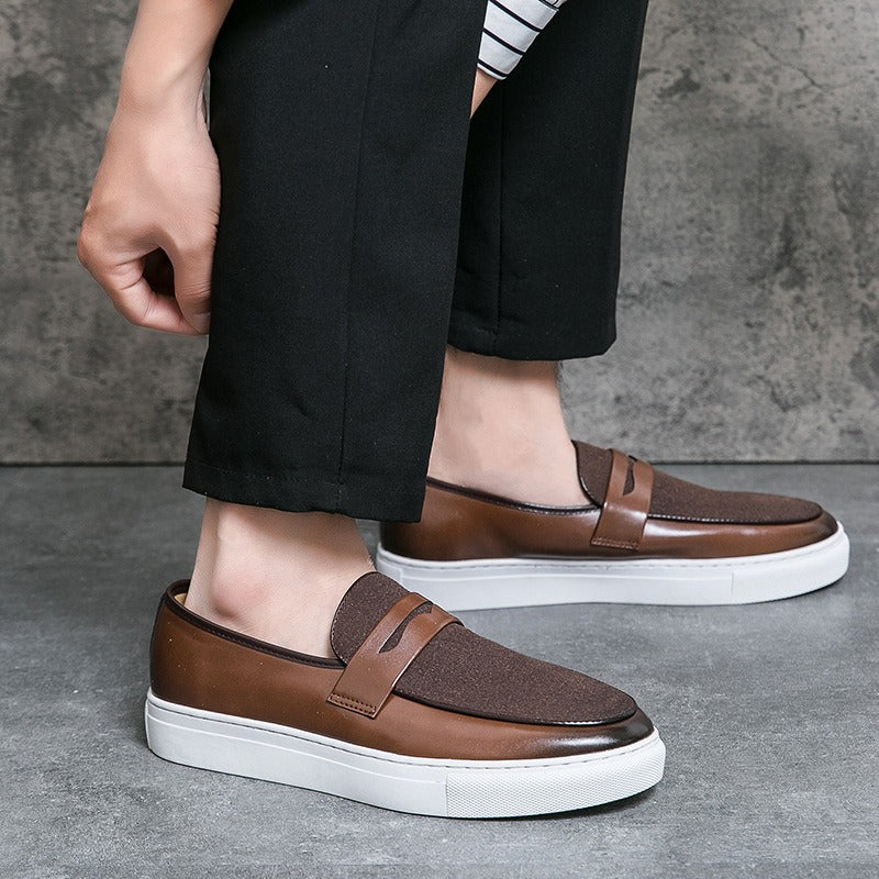 Zapatos hombre cuero elegantes estilo clásico - Vestiria