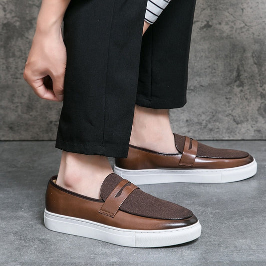 Zapatos hombre cuero elegantes estilo clásico - Vestiria