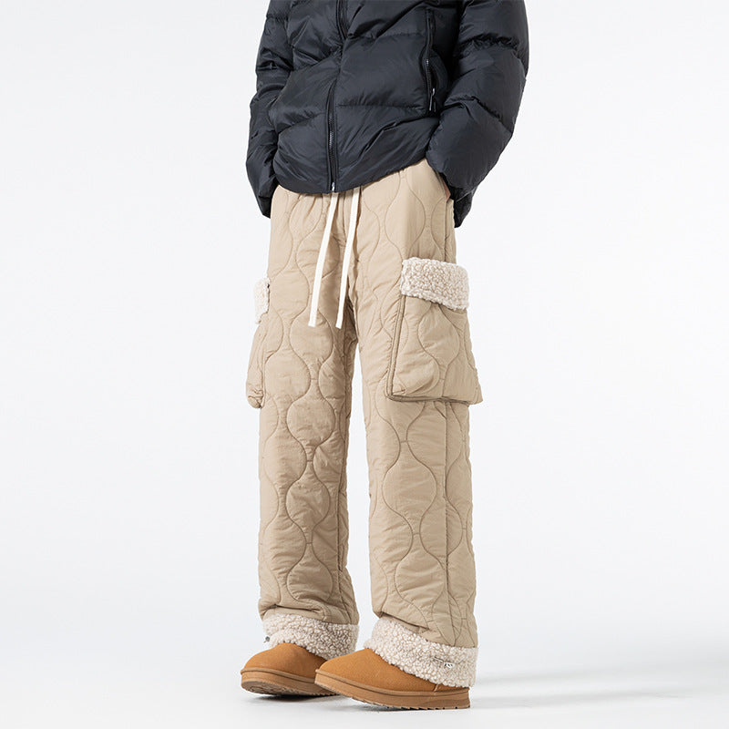 Pantalones Acolchados Hombre Cálidos