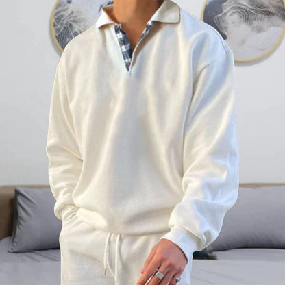 Jersey Hombre Cuadros Relajado