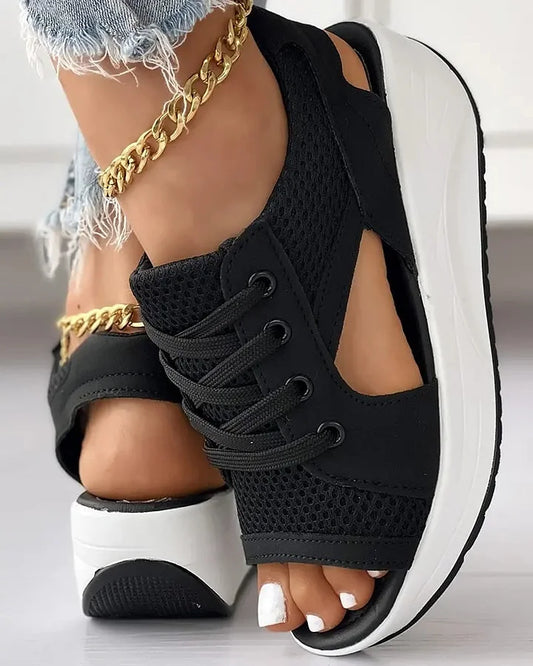 Sandalias Verano Florales Mujer - Vestiria