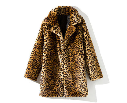 Chaquetón Mujer Pelo Estampado Invernal