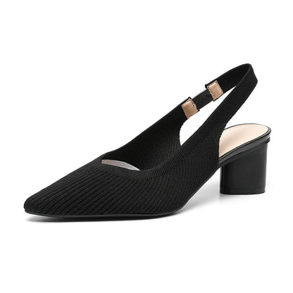 Zapatos de Tacón Alto con Tira Trasera Elegantes