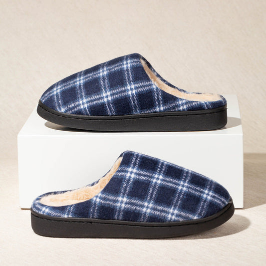Pantuflas Hombre Franela Cálidas - Vestiria