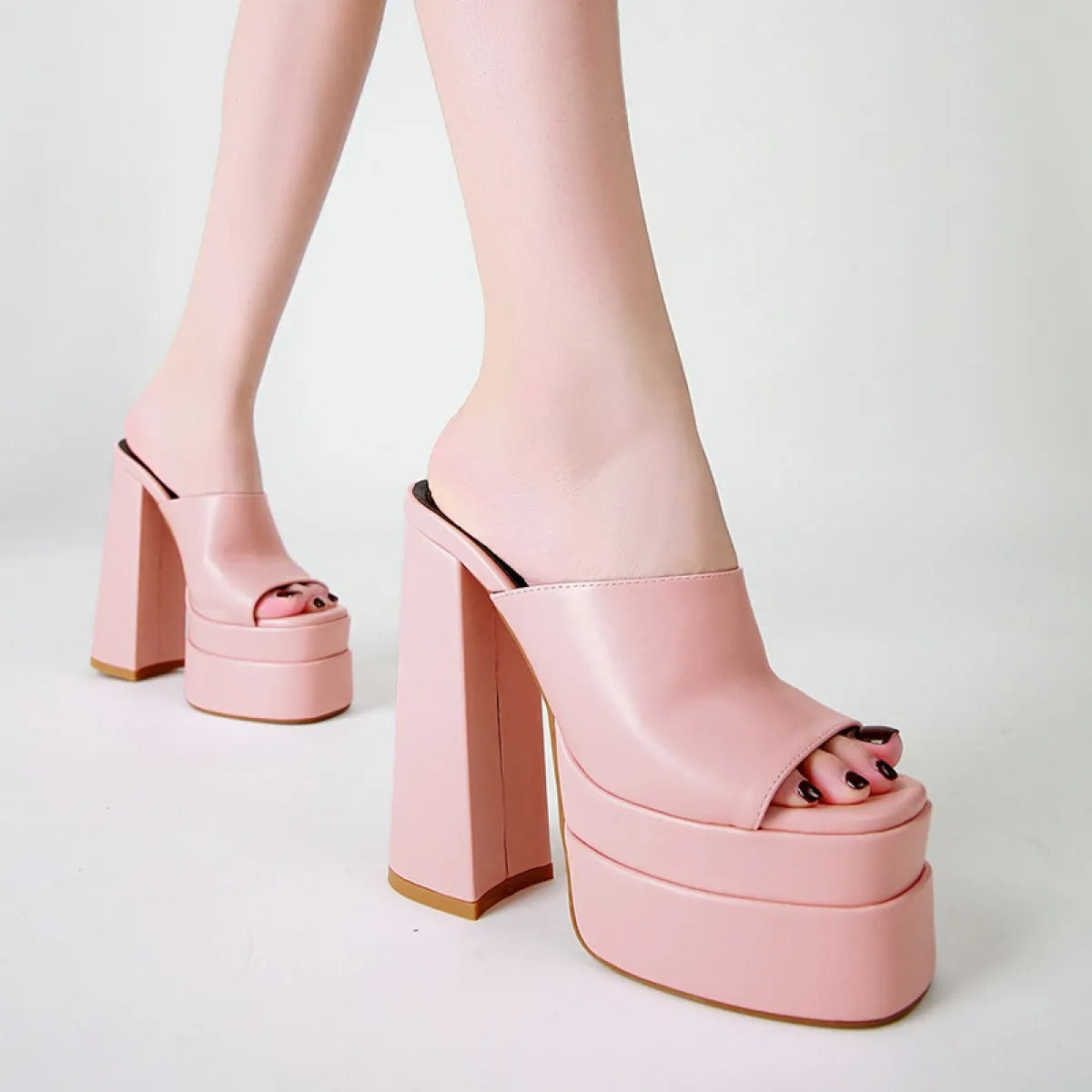 Sandalias Mujer Plataforma Alto Elegantes