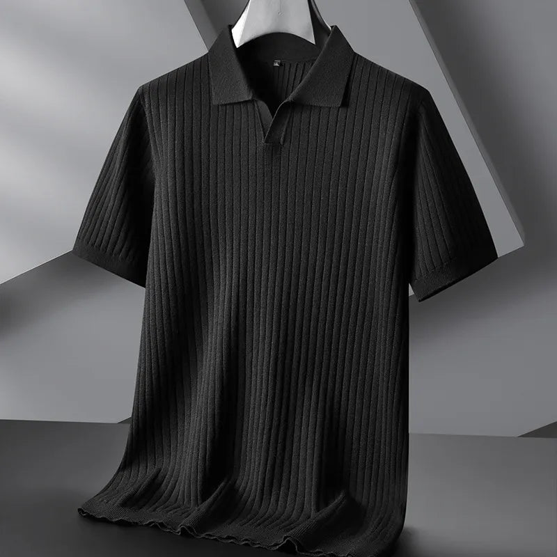 Camisa Polo Hombre Manga Corta Clásica