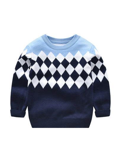 Sudadera Niño Diseño Geométrico Divertido