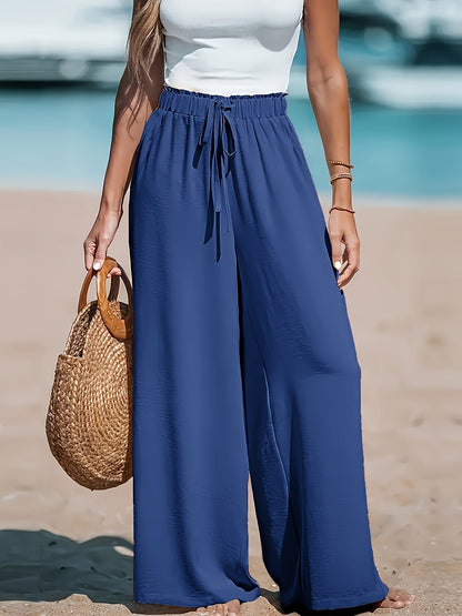 Pantalones Ligeros Verano Mujer Cintura Elástica