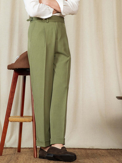 Pantalones Vaqueros Clásicos Hombre Alto Corte