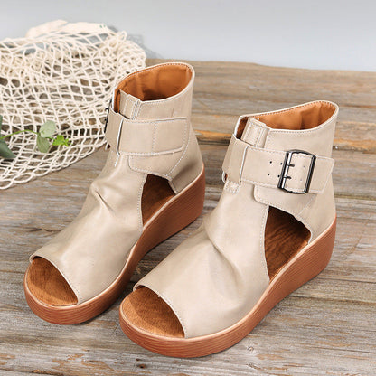 Sandalias de Cuña Altas para Mujer Verano