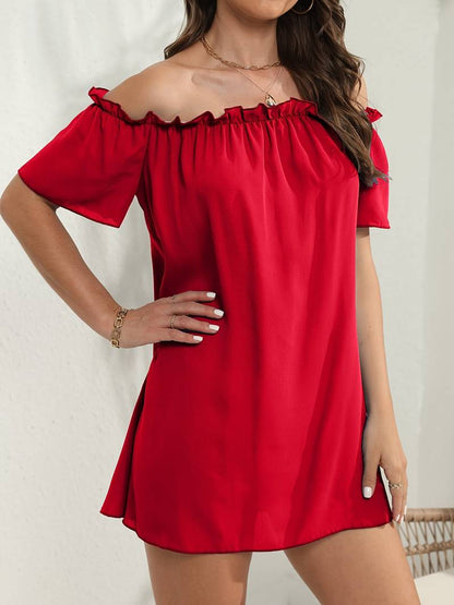 Vestido Fiesta Mujer Corto Elegante