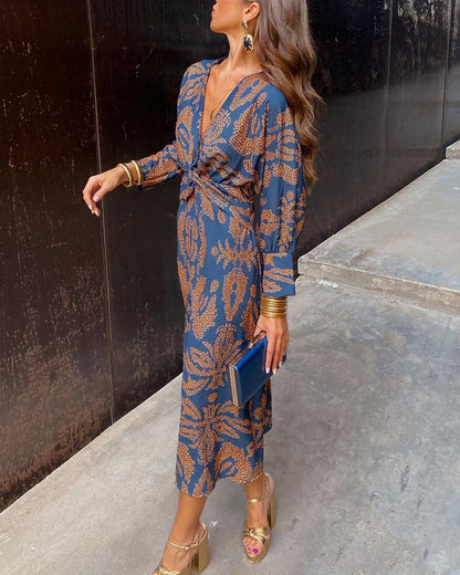 Vestido Largo Mujer Elegante Estilo Clásico - Vestiria