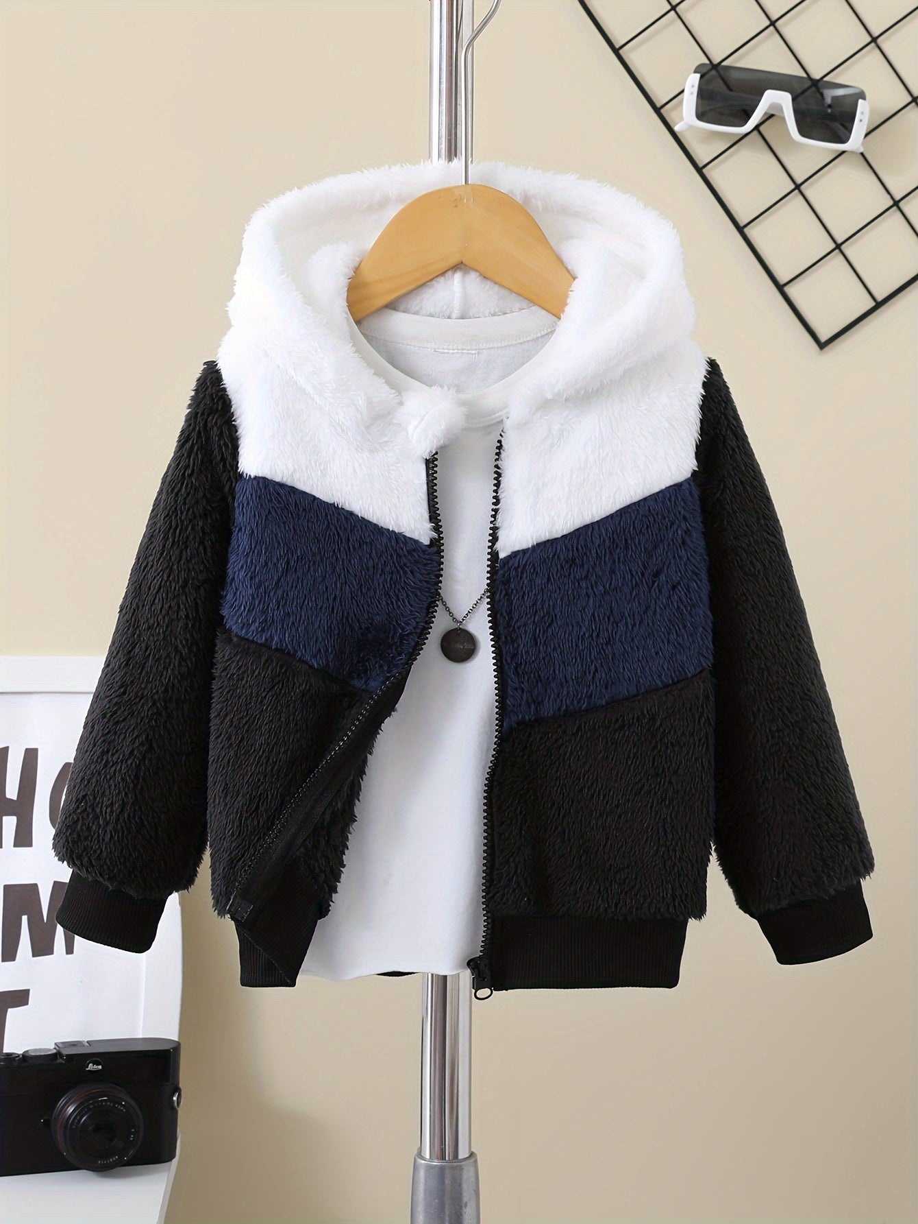 Chaqueta Niño Abultada Cremallera Capucha