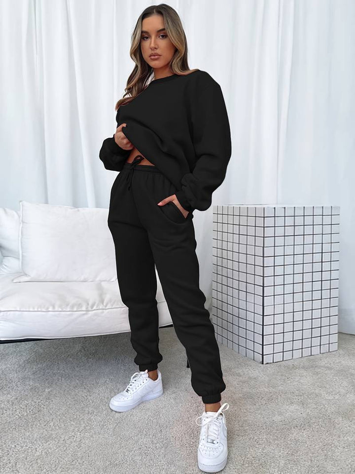 Pantalón y sudadera deportiva mujer cómoda