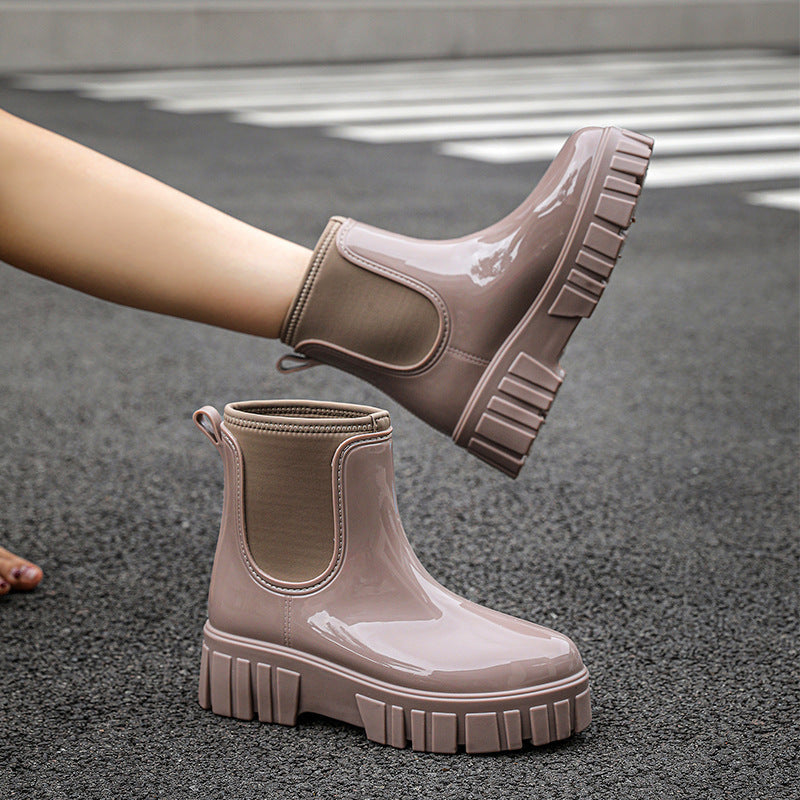 Botas Impermeables Mujer Tobillo Altas - Vestiria