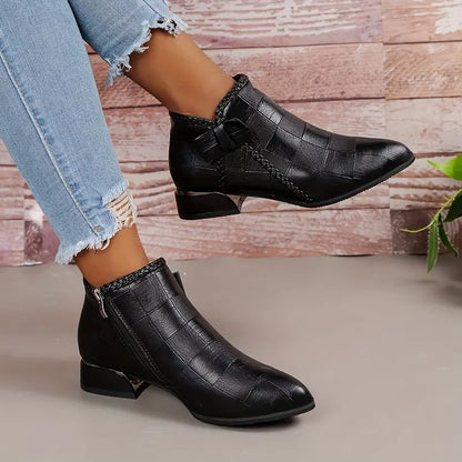 Botas Mujer Tacón Bajo Elegantes