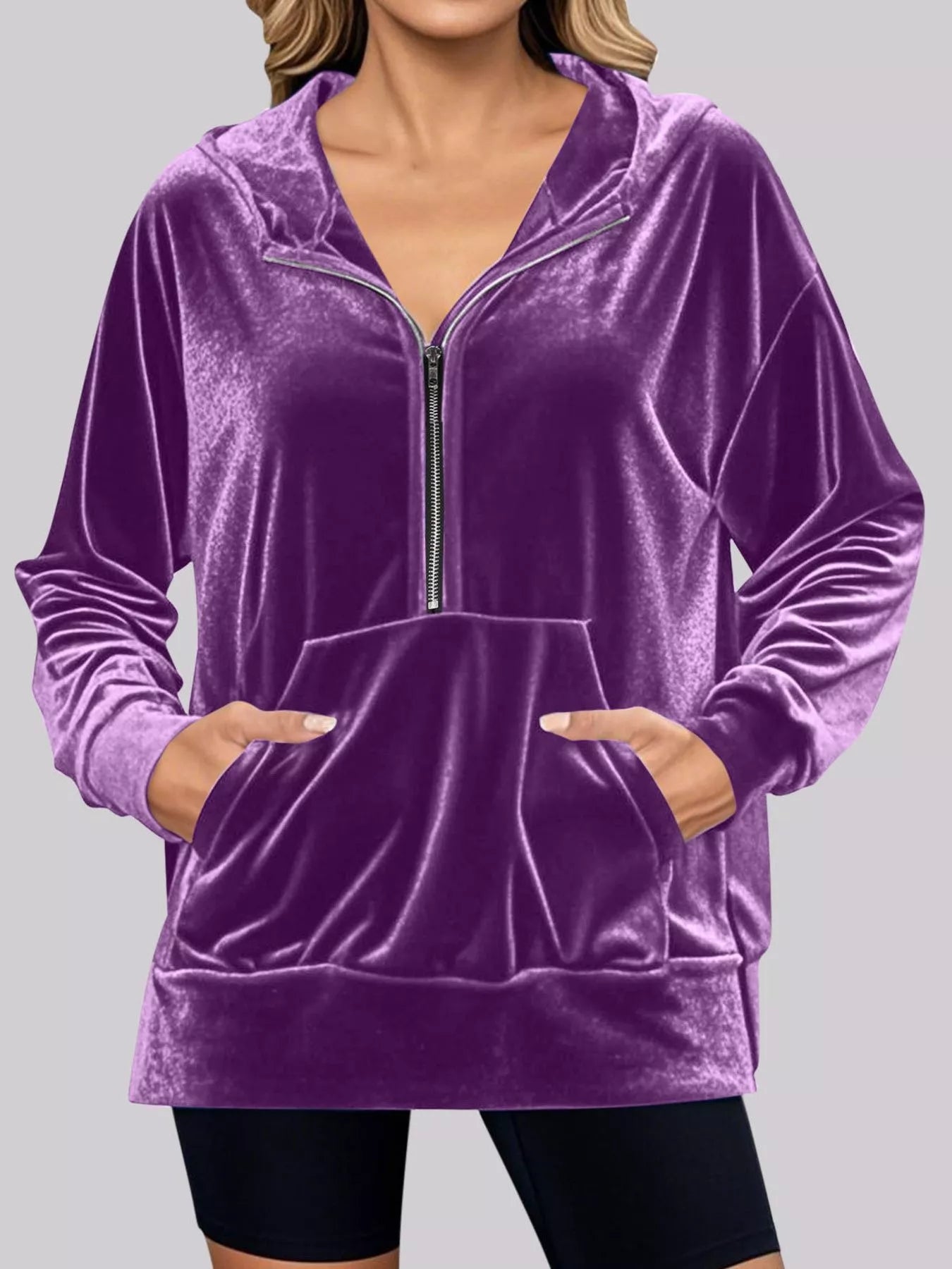 Chaquetón Informal Cálido con Cremallera
