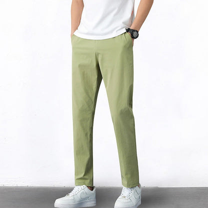 Pantalones Hombre Pitillo Elásticos Cómodos