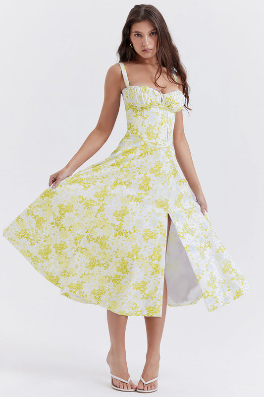 Vestido Floral Mujer Estampado Elegante - Vestiria