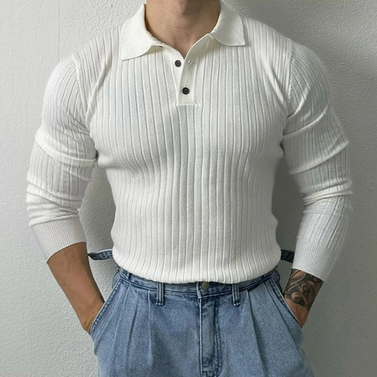 Camiseta Hombre Manga Larga Deportiva - Vestiria