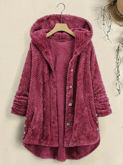 Abrigo Mujer Invierno Clásico Cálido